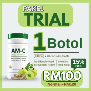 PAKEJ TRIAL (1 BOTOL AM-C)