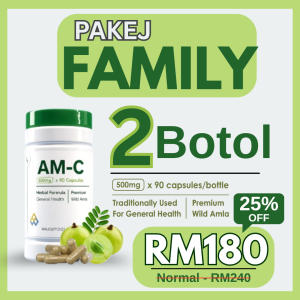 PAKEJ FAMILY (2 BOTOL AM-C)